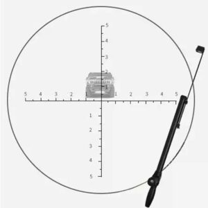 Труба разведчика с координатной сеткой Periscope 5x20 Recticle
