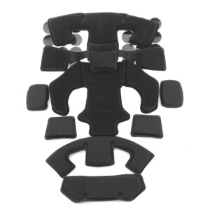 Противоударные подушки для шлема каски FAST Mich Black