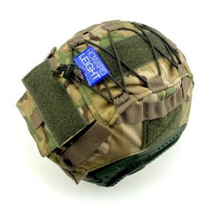 Кавер-чехол на тактический шлем FAST, ТОР-Д универсальный с подсумком для АКБ