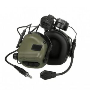 Активні захисні навушники Earmor M32H MOD4 (FG) Olive