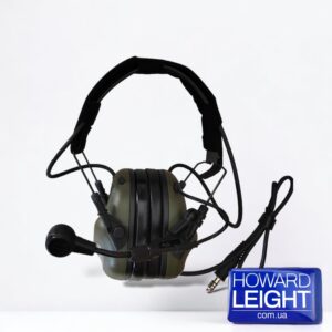 Активные защитные наушники Earmor M32 MARK3 (FG) Olive Mil-Std