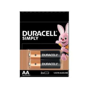 Щёлочные батарейки Duracell LR6 AA 1.5V 2 шт.