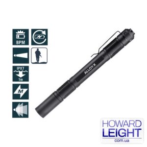 Фонарь Princeton Tec Alloy-X Rechargeable Black 400lm