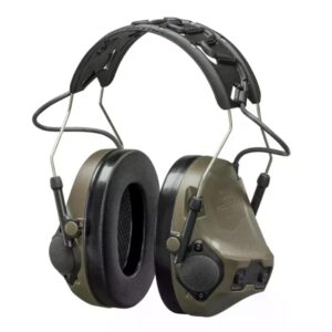 Активные тактические наушники 3M PELTOR ComTac VIII (MT14H418A-02 GN), без микрофона и кабеля к рации