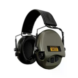 Активні навушники для стрільби Sordin Supreme Pro-X Slim Green
