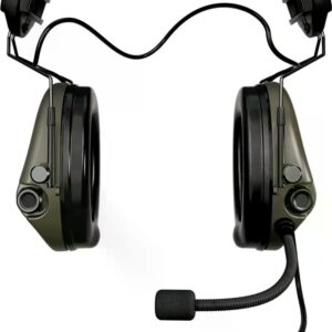 Активные наушники для стрельбы Sordin Supreme MIL CC ARC Rail Green (с держателями для шлема)