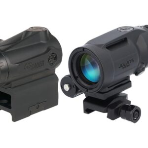 Коллиматорный прицел SigSauer Romeo MSR Gen2 RedDot с увеличителем Juliet5-Micro 1-5X SORJMSR501