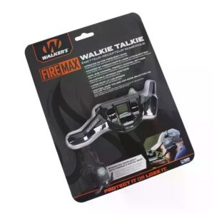 Рация Walker's FireMax Muff Walkie Talkie Чёрный