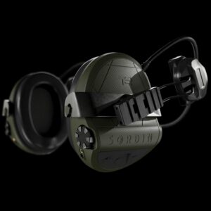 Активные наушники Sordin Supreme T2 Rear ARC Rails Green (303006-31P)