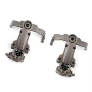 Крепление адаптера Чебурашка на каску шлем для наушников Peltor Comtac 7-8 (Tan)