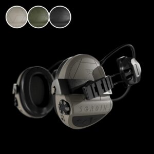 Активные наушники Sordin Supreme T2 Rear ARC Rails Tan (303005-31P)